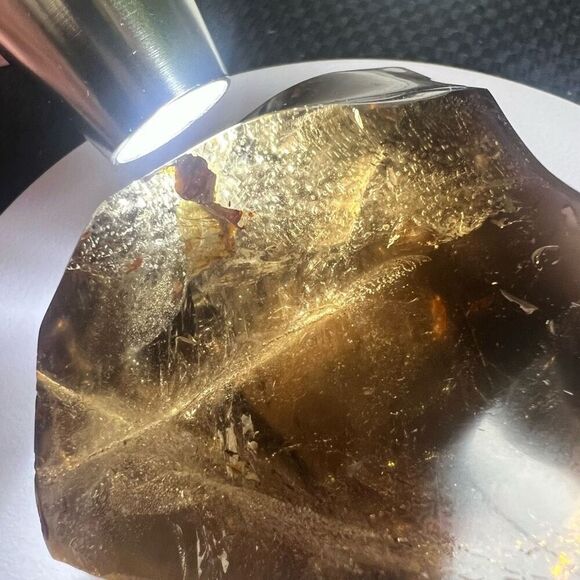Smoky Quartz Crystal Flame - Picture 6 of 15